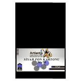 Siyah Fon Kartonu 50X70 Cm 120 Gr 5 Adet 50*70 Fon Kartonu Hamurundan Boyama Orjinal Tam Siyah Renk