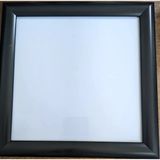 Siyah Fotoğraf Çerçevesi Ahşap 23,5X23,5Cm 2'Li