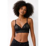 Siyah Full Dantel Biyeli Bralet Ds200601br
