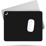 Siyah Gaming ve Ofis Mouse Pad Antibakteriyel Mousepad Oyuncu Uzun ve Büyük Boy Fare Altlığı S-MP01 27X23 cm (Medium)