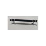 Siyah Gümüş Metal Kulp 96 Mm (9.6 Cm) Mobilya Kulpu,Dolap Kulpu,Mutfak Dolap Kulpu,Çekmece