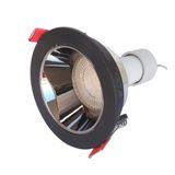 Siyah Gümüş Sıva Altı Spot Cob Led Armatür GU10 5W Gün ışığı Işık