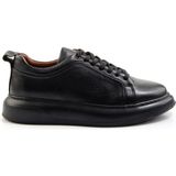 Siyah Hakiki Deri Erkek Sneaker E01594315143