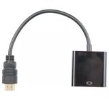 Siyah Hdmi Erkek To Vga Dişi Dönüştürücü Cg591-B-0.15