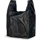 Siyah Hışır Atlet Poşet Market Manav Poşeti Çöp Poşeti Kalın Küçük Boy 1 kg