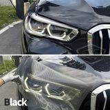 Siyah Hologram Petek Desen Far Stop Filmi Far Folyosu Far Çizik Çizilme Engelleyici Folyo 100 X 30 Cm