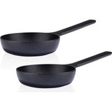 Siyah Inci Tava 20 cm 2’li Set