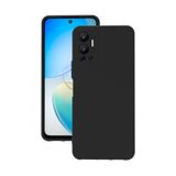 Siyah infinix Hot 12 ile Uyumlu Kılıf Silikon Rubber Telefon Kılıfı ve Kabı Darbe Emici, İnce ve Yumuşak Dokulu, Kaymaz Tasarım