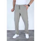 Siyah İz Erkek Çağla Yeşili Baggy Keten Mevsimlik Jogger Pantolon Geniş Kalıp Günlük Nefes Alan Casual Model