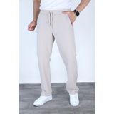 Siyah İz Erkek Taş Baggy Keten Mevsimlik Jogger Pantolon Geniş Kalıp Günlük Nefes Alan Casual Model