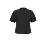 Siyah Kadın %100 Pamuk T-Shirt V3RI08I3Z14 BRITNEY CROP TEE - MID