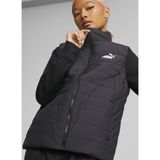 Siyah Kadın Dik Yaka Normal Bel Regular Fit Yelek 84894101 Ess Padded Vest - 2XS
