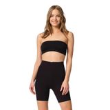 Siyah Kadın Lazer Kesim Boxer Korse, S, love-2/707-869SL00019322