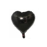 Siyah Kalp Folyo Balon 18 Inç M228