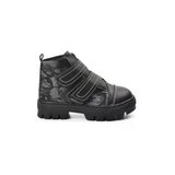 Siyah Kamuflaj Unisex Çocuk Bot