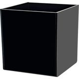 Siyah Kapaksız Çok Amaçlı Saklama Kutusu (15 cm x 15 cm x 15 cm )