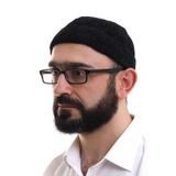 Siyah Katlamalı Sade Desen Kışlık Kadife Takke Şapka
