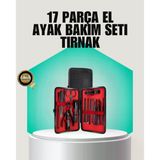 Siyah Kaymaz Teknolojili El Ayak Bakım Seti