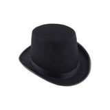 Siyah Keçe Sihirbaz Fötr Şapka 12 cm 1766574360020