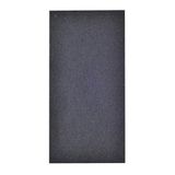 Siyah Keçe Tek Parça Büyük Model 12 x 24 cm Yapışkanlı Sandalye, Masa, Koltuk Altı Parke Koruma