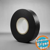 Siyah Kendinden Kaynayan Silikon Soğuk Sarma Eriyen Bant 19Mm X 5M Tekli Hava Su Elektrik İzolasyonu