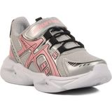 Siyah-Kırmızı Çocuk Spor Ayakkabı Ruffon 2351 P - Gümüş-Pembe