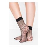 Siyah Klasik File Soket Çorap-Pentilicious - 36 - 40