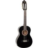 Siyah Klasik Gitar +Kılıf+ Yedek Tel Seti+Pena Vc104 Bk