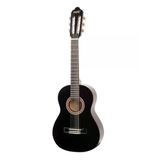 Siyah Klasik Gitar Seti, Kılıf ve Yedek Tel ile