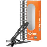 (Siyah) - Kohm CP-120L 5 mm Ağır İş, Geniş Çene Ayak Tırnak Makası (Siyah)