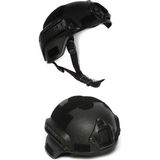 Siyah Kompozit Başlık - Miğfer - Paintball Airsoft Başlık - Standart