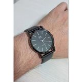 Siyah Kordonlu Quartz Erkek Kol Saati