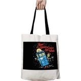 Siyah Kulplu How The Grinch Stole Doctor Who Dark Yıkanabilir Okul Omuz Çanta