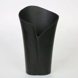 Siyah Lale Vazo 18*18*16 Cm
