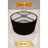 Siyah Lambader Başlığı 35 Cm Mega Boy