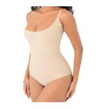 Siyah Lazer Kesim İz Yapmaz Göğüs Destekli Askılı Body Slip Korse