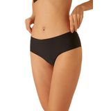 Siyah Lazer Kesim Microfiber Silikonlu Slip Külot, XL, BL1003-19804IGP27193684