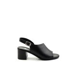 Siyah Leather Kadın Sandalet K05040030203