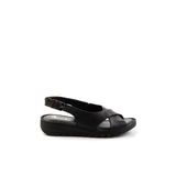 Siyah Leather Kadın Sandalet K05087404103