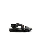 Siyah Leather Kadın Sandalet K05724660203