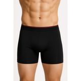 Siyah Likralı Erkek Boxer - 2XL