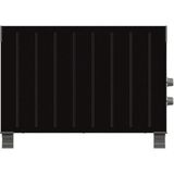 Siyah Luxell Hc-2947 Konvektör Isıtıcı 2500 Watt Ayarlanabilir Termostat ile Enerji Tasarrufu