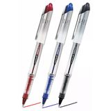 Siyah Mavi Kırmızı Pilot Kalem Ub-200 Vision Elite 0.8Mm 3 Adet Uniball Pilot Kalem 0.8 Mm Roller Uçlu Pilot Kalem İnce
