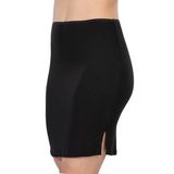 Siyah Mı Emay 1438 Modal Cotton Midi Jupon