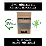 Siyah Mineral Kil 50 gr Siyah Kil Maskesi Siyah Yüz Maskesi.