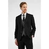 Siyah Mono Yaka Kazayağı Desen 6 Drop Slim Fit Takım Elbise 1001255173