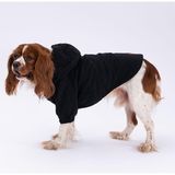 Siyah Mont Köpek Mont Köpek Kıyafeti Köpek Yağmurluğu(Küçük-Büyük Irklar) - XL