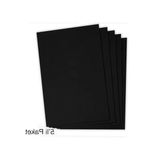 Siyah Mukavva 35X50 Cm 5’Li Paket - 1.0 Mm Kalınlık - Sunum, Pano Ve Maket Yapımı İçin Sert Ve Dayanıklı Karton