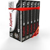 Siyah Nitril Eldiven Pudrasız Ekstra Kalın (Xl) 50 Li x 5 Paket - Çok Renkli