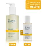 Siyah Nokta Karşıtı Salisilik Asit Temizleme Jeli Cilt Bakım Seti: 200 ml + 50 ml Tanışma Boy